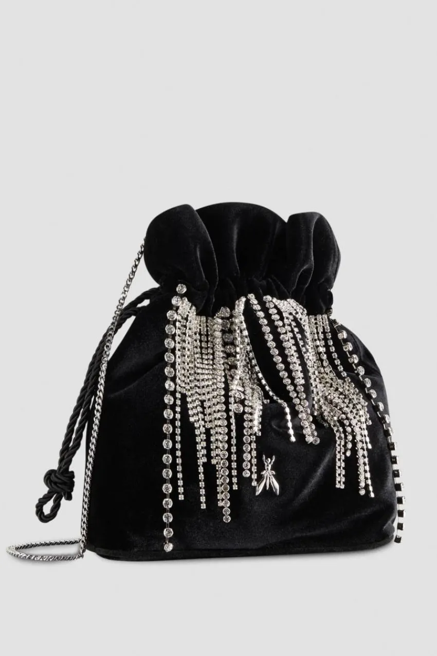 Patrizia Pepe Party Outfits | Handtaschen<Beuteltasche mit Strasssteinen