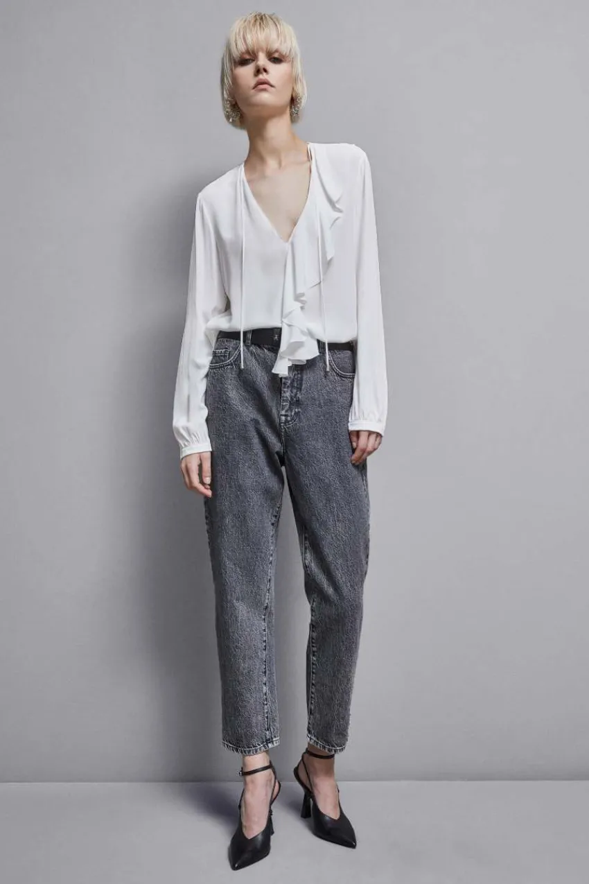 Patrizia Pepe Blusen | Anzüge<Bluse aus Krepp Essential