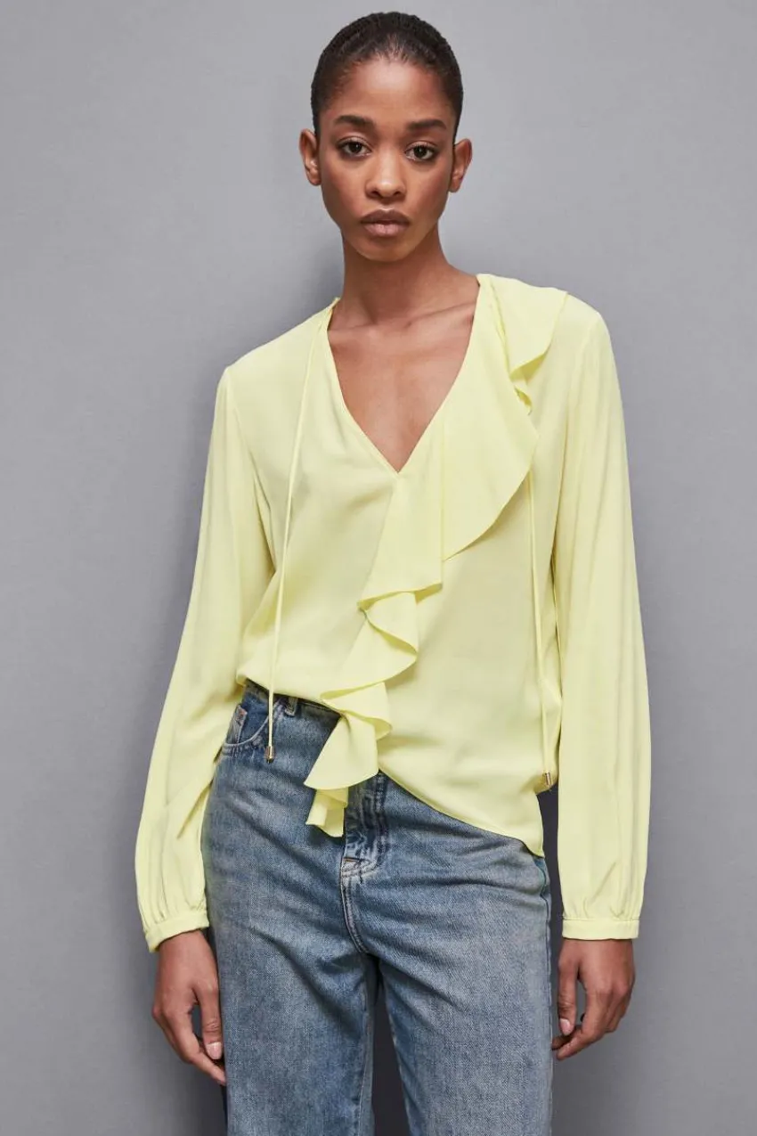 Patrizia Pepe Blusen<Bluse aus Krepp Essential