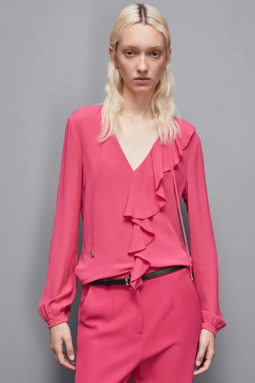 Patrizia Pepe Blusen<Bluse aus Krepp Essential