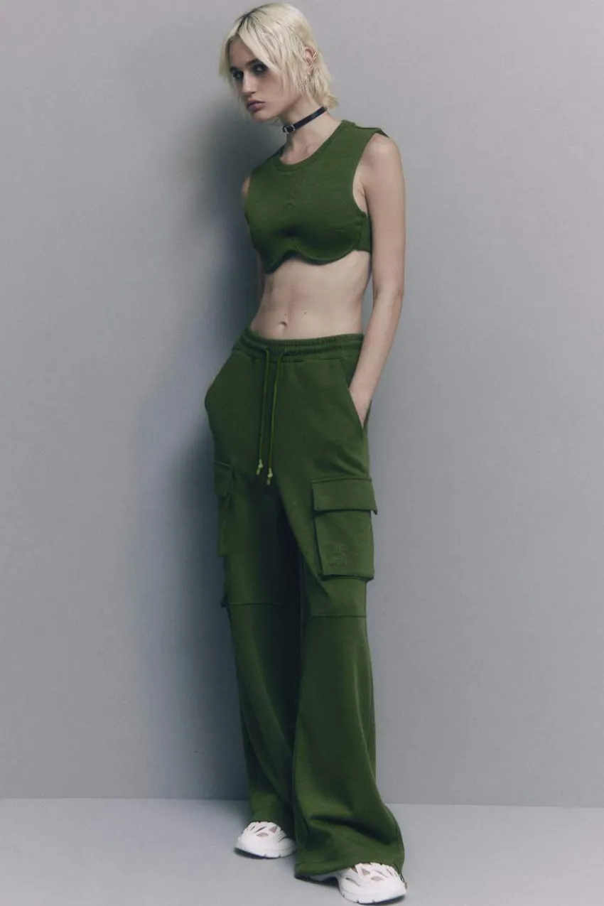 Patrizia Pepe Joggings<Cargohose aus Baumwolle