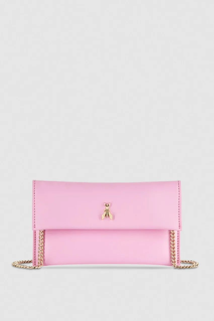 Patrizia Pepe Abschlussfeier Outfits | Festlich & Cocktail<Clutch aus Leder mit Kettenriemen