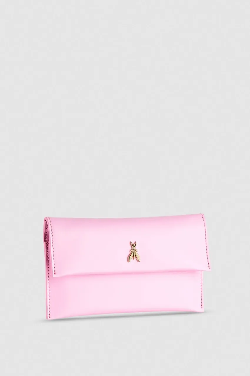 Patrizia Pepe Abschlussfeier Outfits | Festlich & Cocktail<Clutch aus Leder mit Kettenriemen