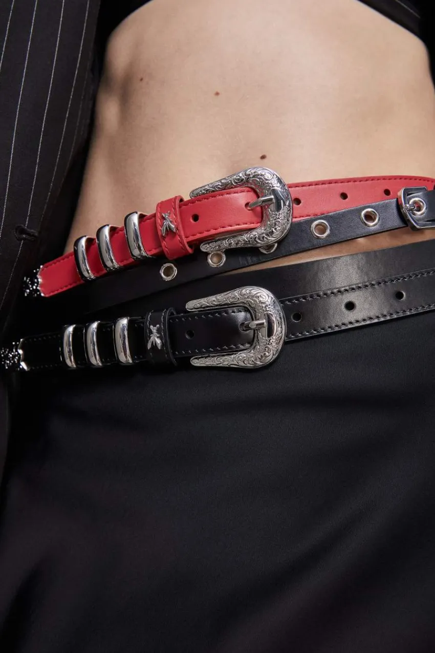 Patrizia Pepe Gürtel<Cowboy-Ledergürtel Low Waist