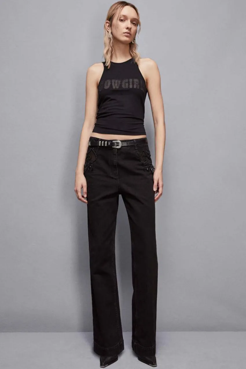 Patrizia Pepe Party Outfits | Tops<Cowgirl Tank-Top