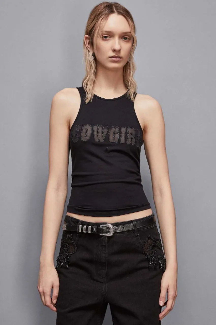 Patrizia Pepe Party Outfits | Tops<Cowgirl Tank-Top