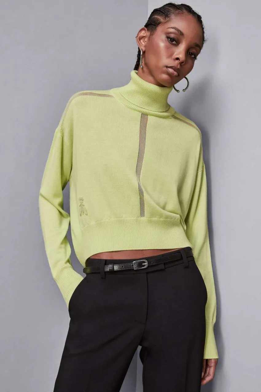 Patrizia Pepe Pullover<Cropped-Pullover aus Wolle