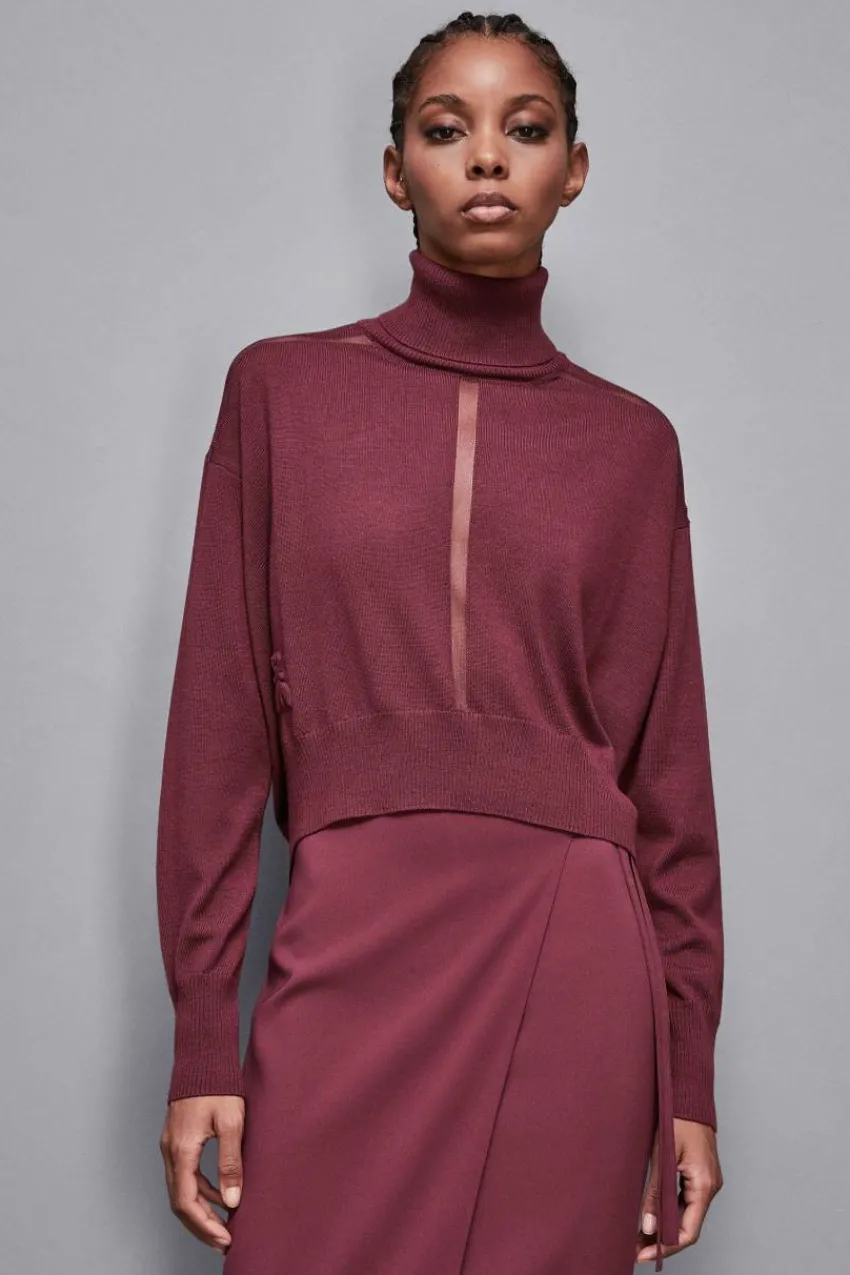 Patrizia Pepe Pullover<Cropped-Pullover aus Wolle