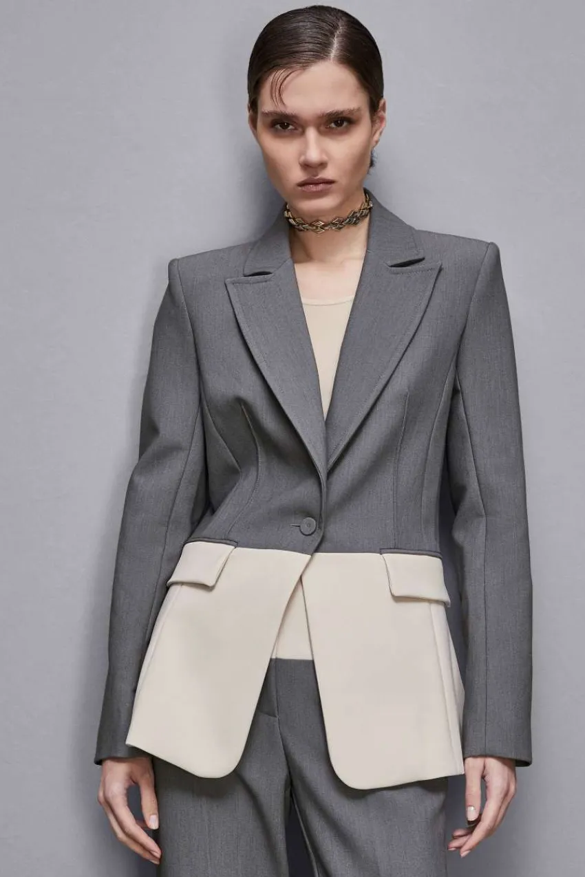 Patrizia Pepe Anzüge | Blazer<Damen-Blazer Color Block