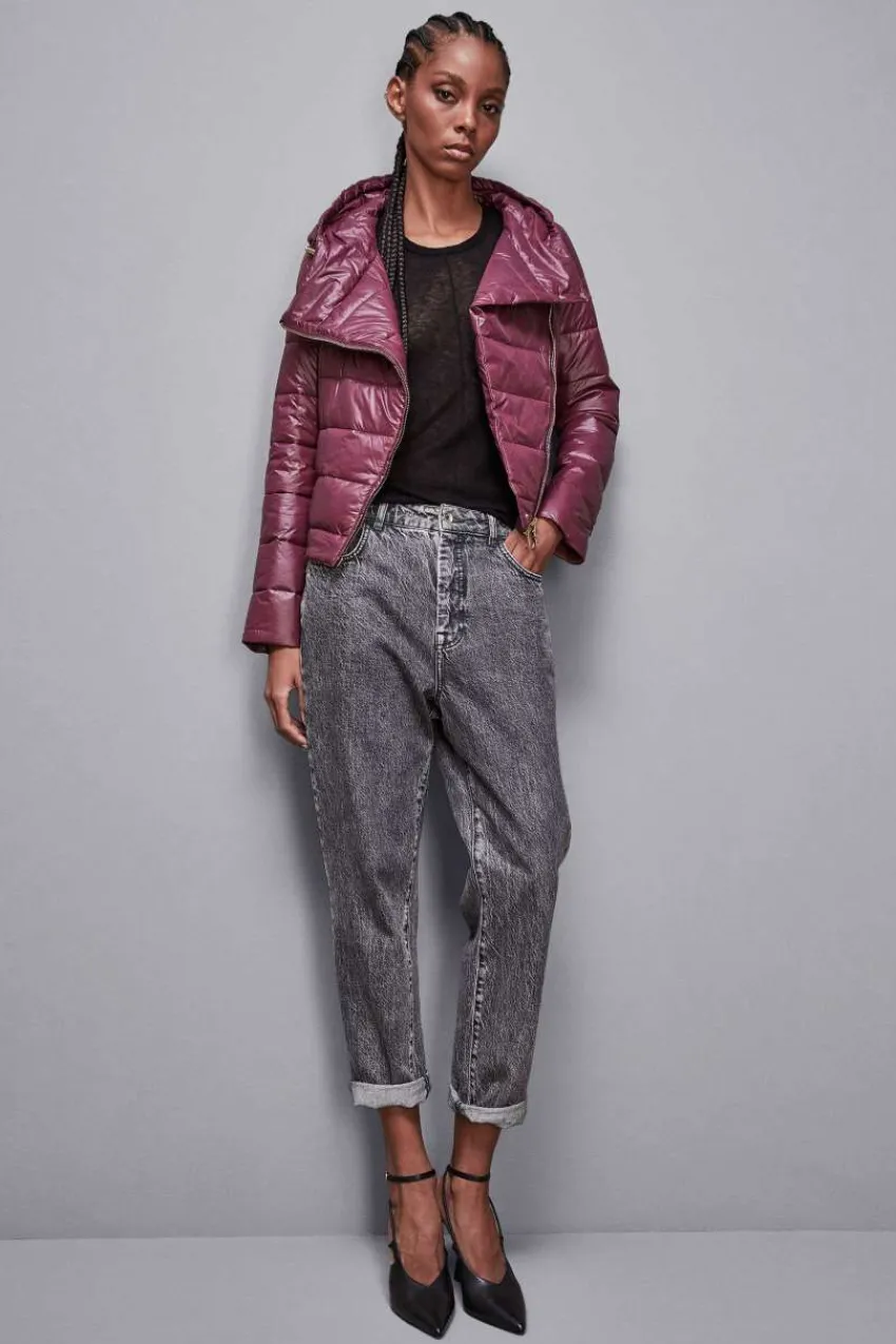 Patrizia Pepe Daunenjacken<Daunenjacke mit Kapuze aus down proof Nylon