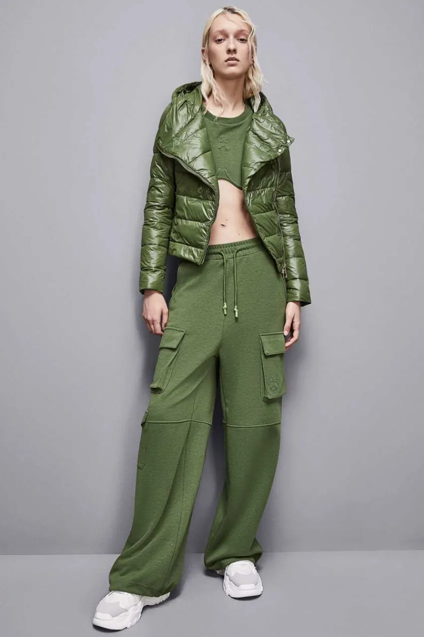 Patrizia Pepe Daunenjacken<Daunenjacke mit Kapuze aus down proof Nylon