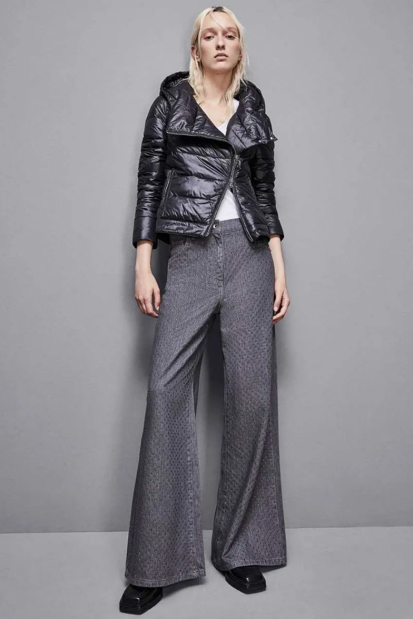 Patrizia Pepe Daunenjacken<Daunenjacke mit Kapuze aus down proof Nylon