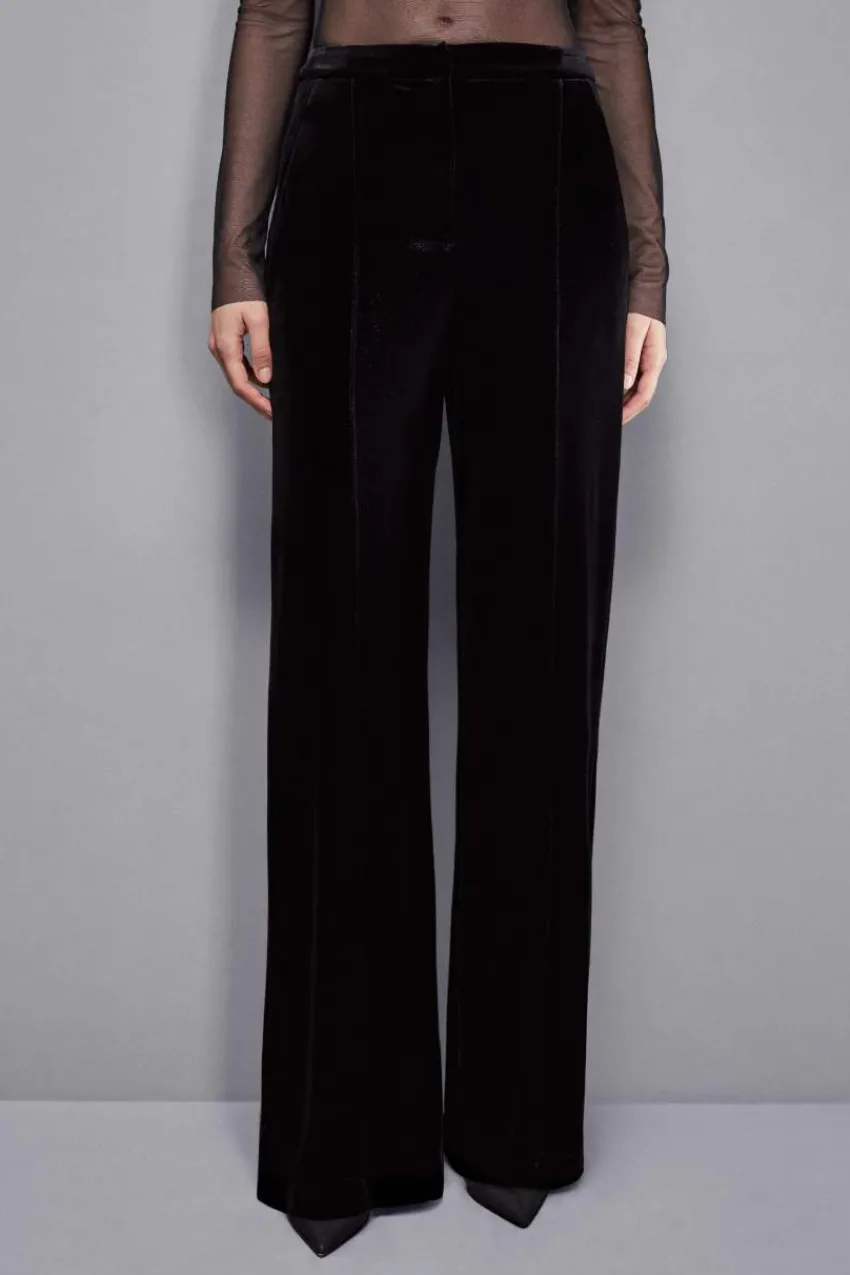 Patrizia Pepe Party Outfits | Palazzohosen<Essential Palazzo-Hose aus Samt