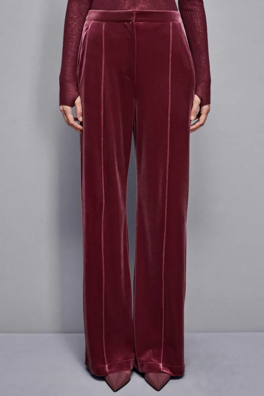 Patrizia Pepe Palazzohosen | Anzüge<Essential Palazzo-Hose aus Samt