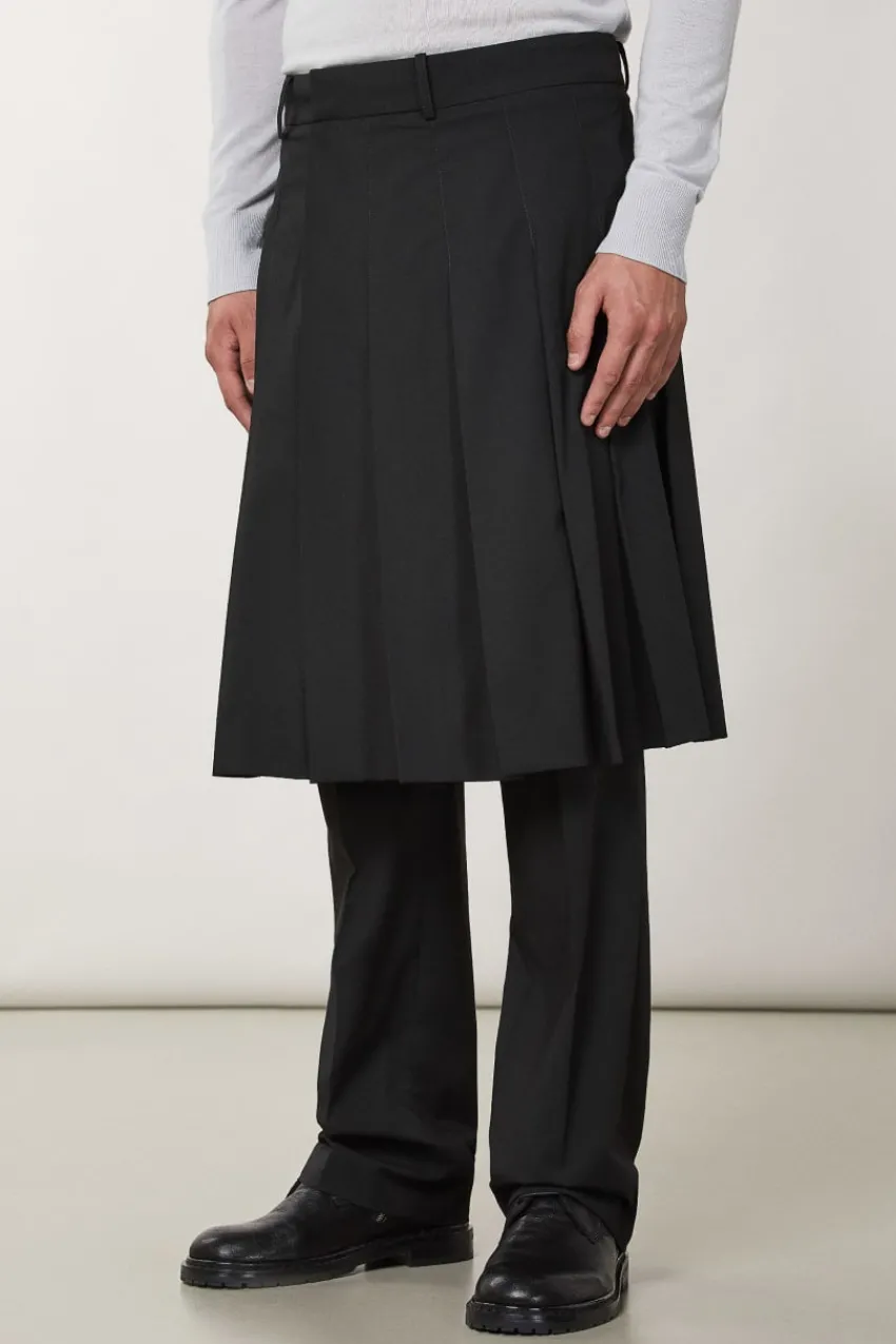 Herren Patrizia Pepe Hosen<Faltenrock aus Canvas