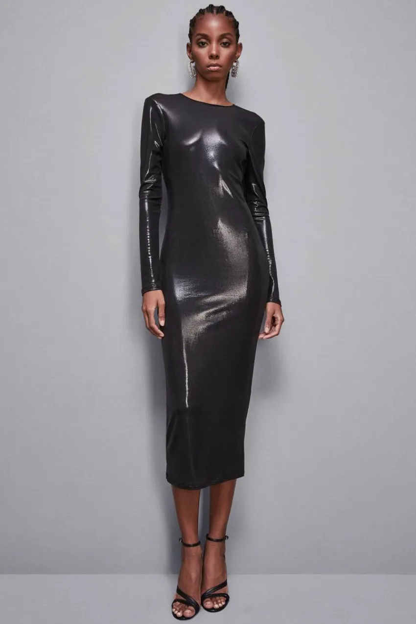 Patrizia Pepe Party Outfits | Midi<Figurbetontes Minikleid Essential aus Jersey