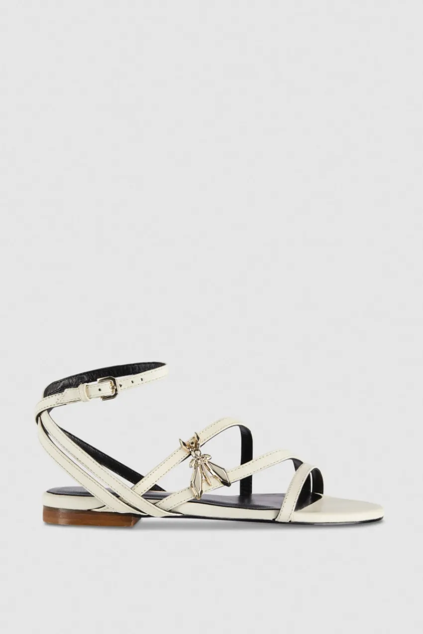 Patrizia Pepe Sandalen<Flache Ledersandalen
