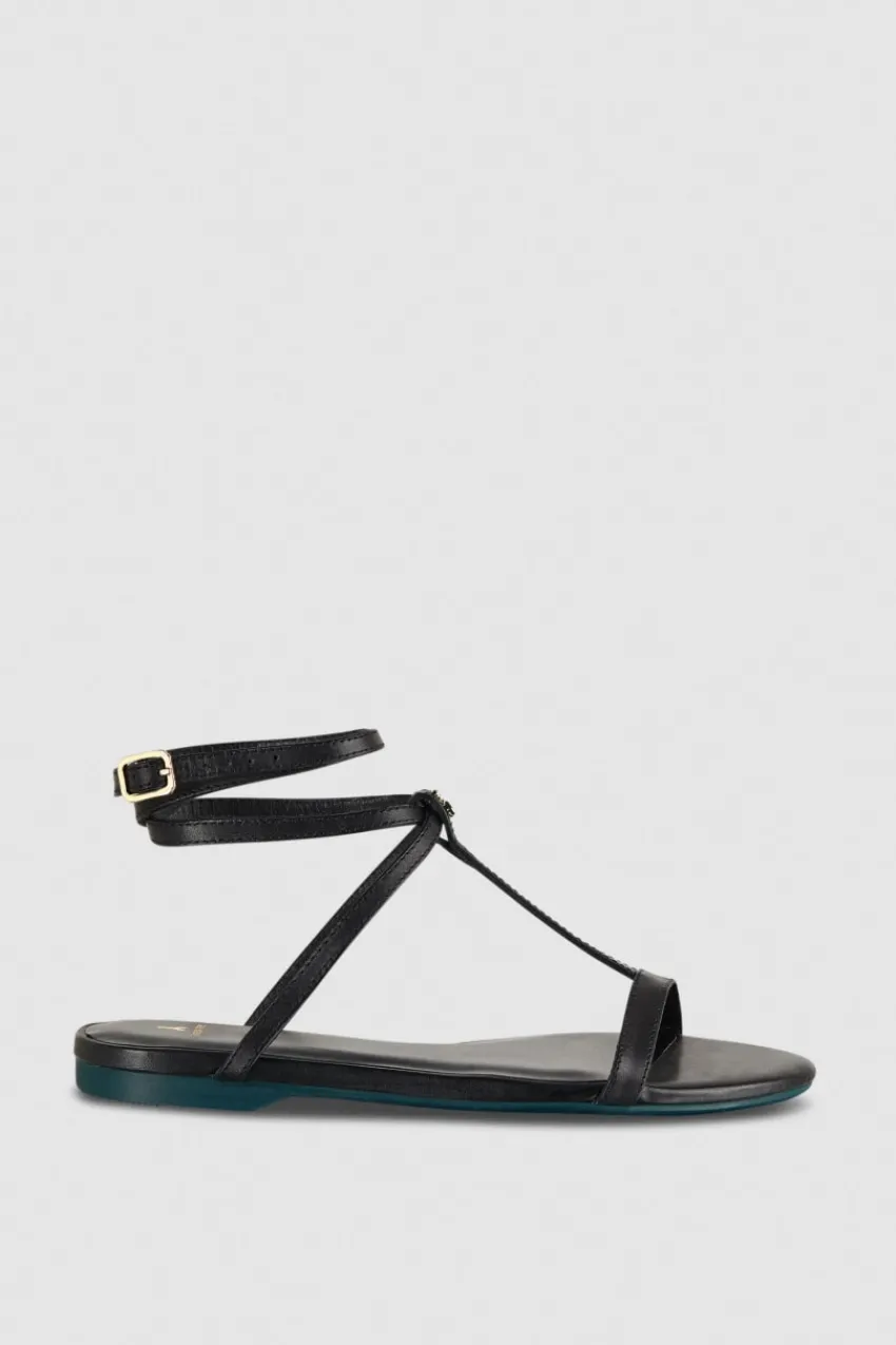 Patrizia Pepe Sandalen<Flache Sandale mit Knöchelriemen