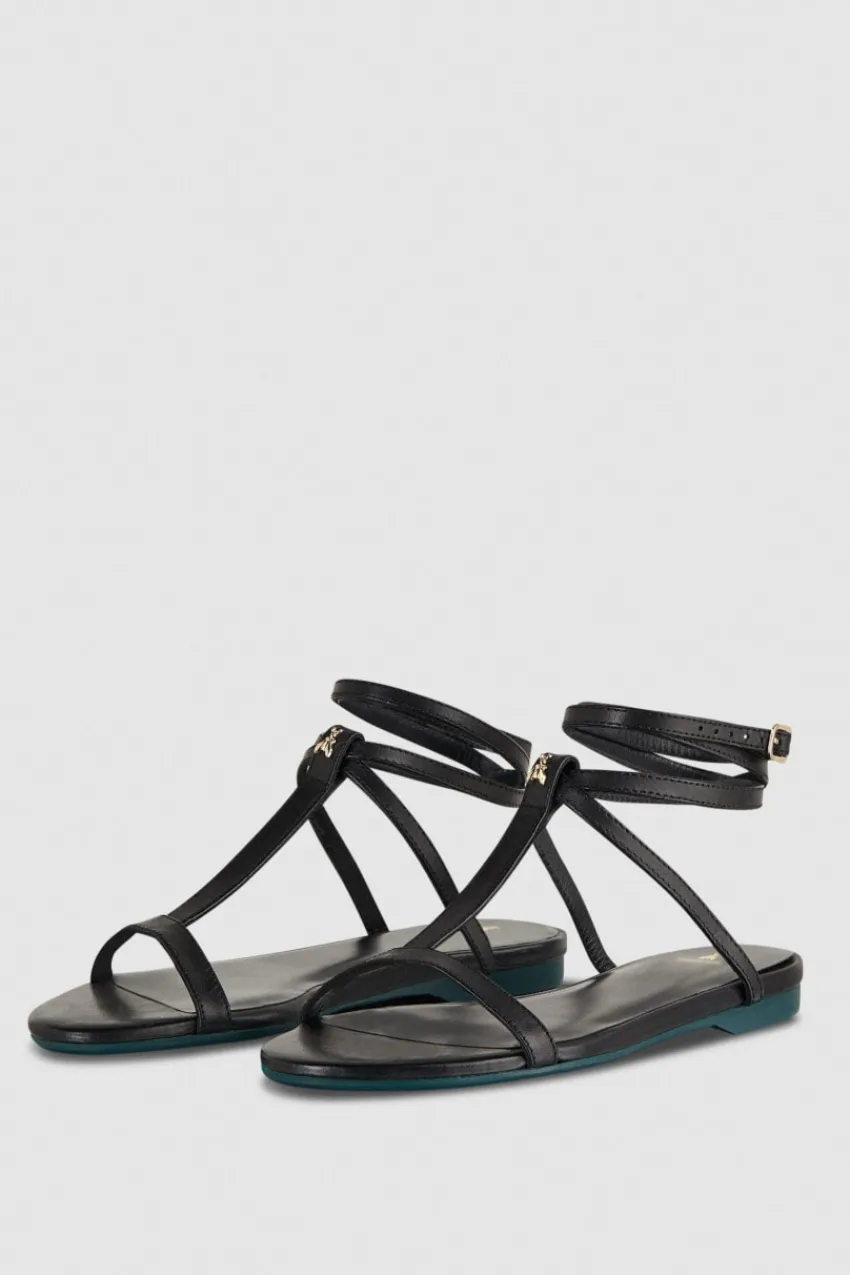 Patrizia Pepe Sandalen<Flache Sandale mit Knöchelriemen