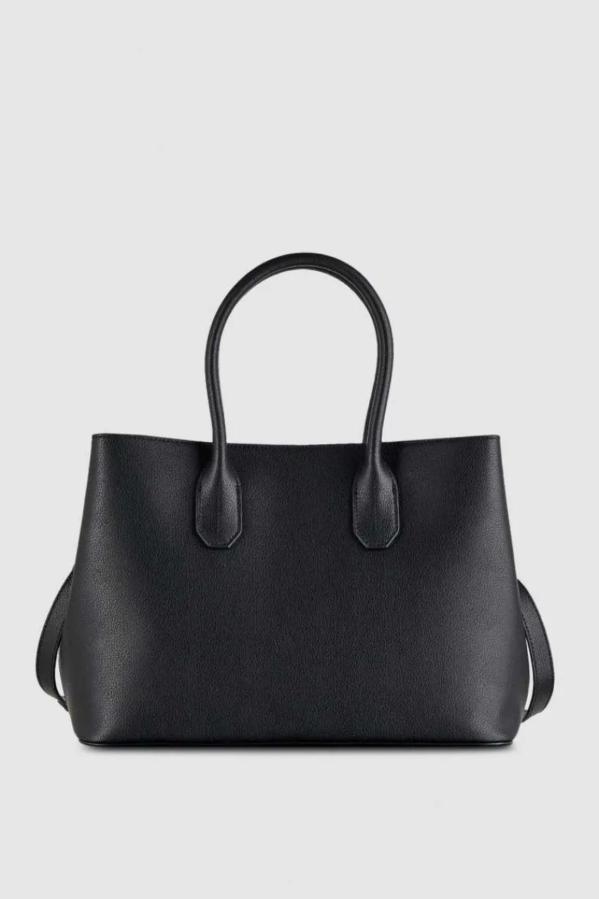 Patrizia Pepe Handtaschen | Shopper<Fly Shopping Bag aus Leder mit Trageriemen