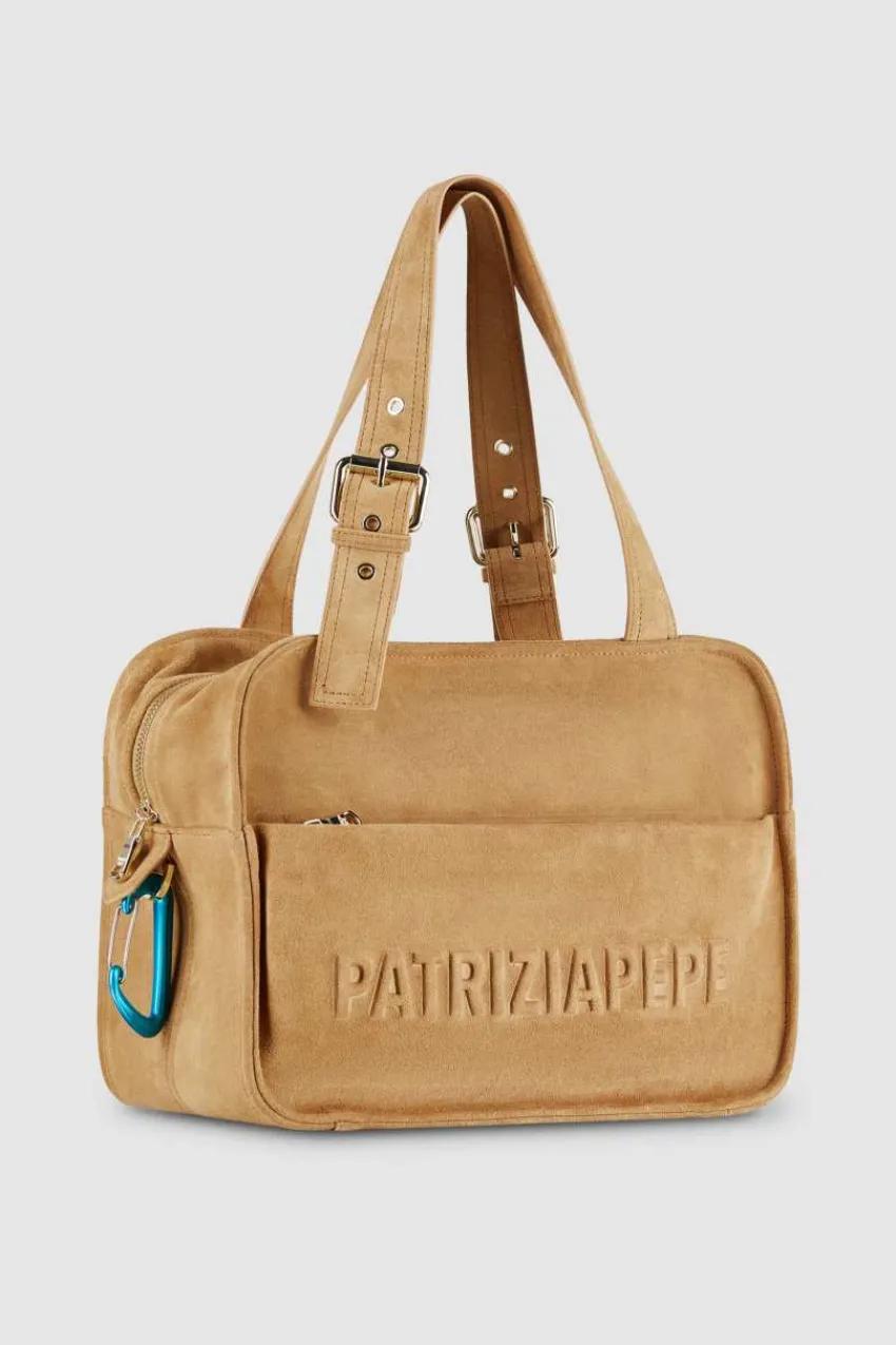 Patrizia Pepe Shopper | (im)perfection Bag<IMPERFECTION Shopper-Tasche aus Wildleder