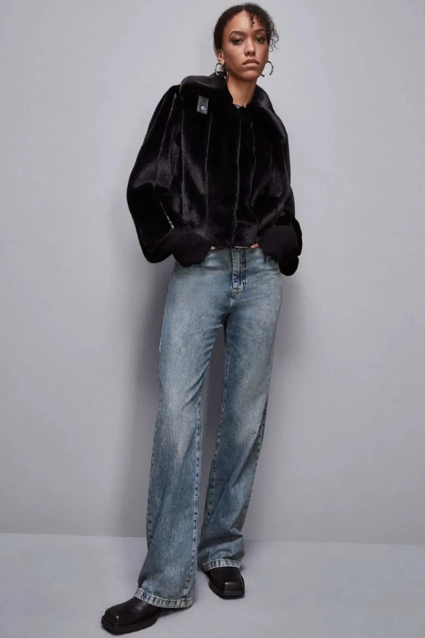 Patrizia Pepe Mäntel<Jacke aus Kunstfell