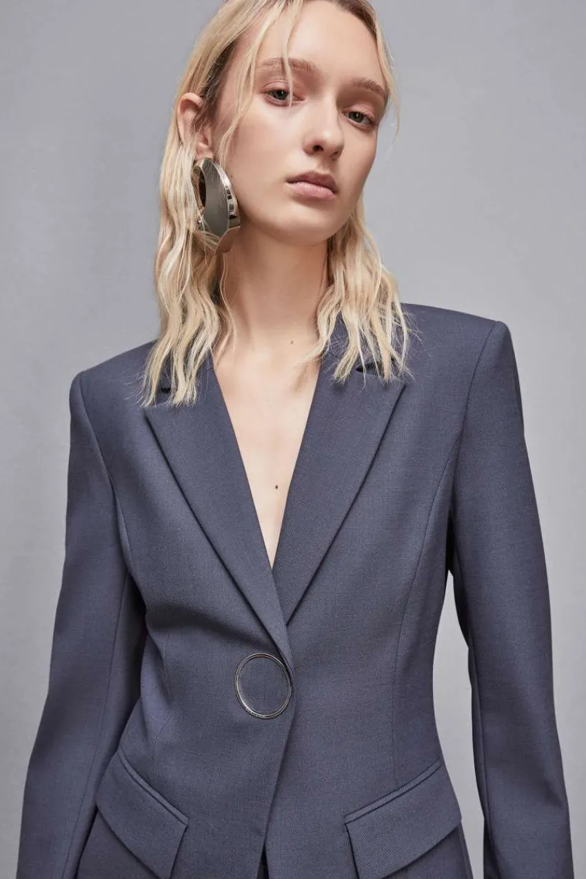 Patrizia Pepe Blazer | Anzüge<Jacke aus Stretch-Woll-Gabardine