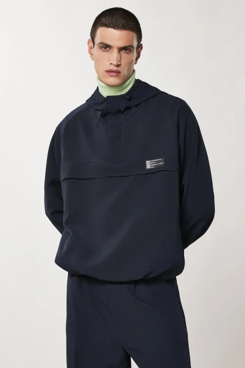 Herren Patrizia Pepe Jacken<Kapuzenpullover in Oversize-Passform
