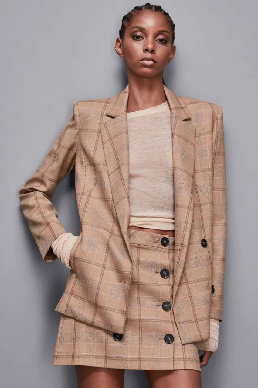 Patrizia Pepe Jacken | Anzüge<Karierter Blazer