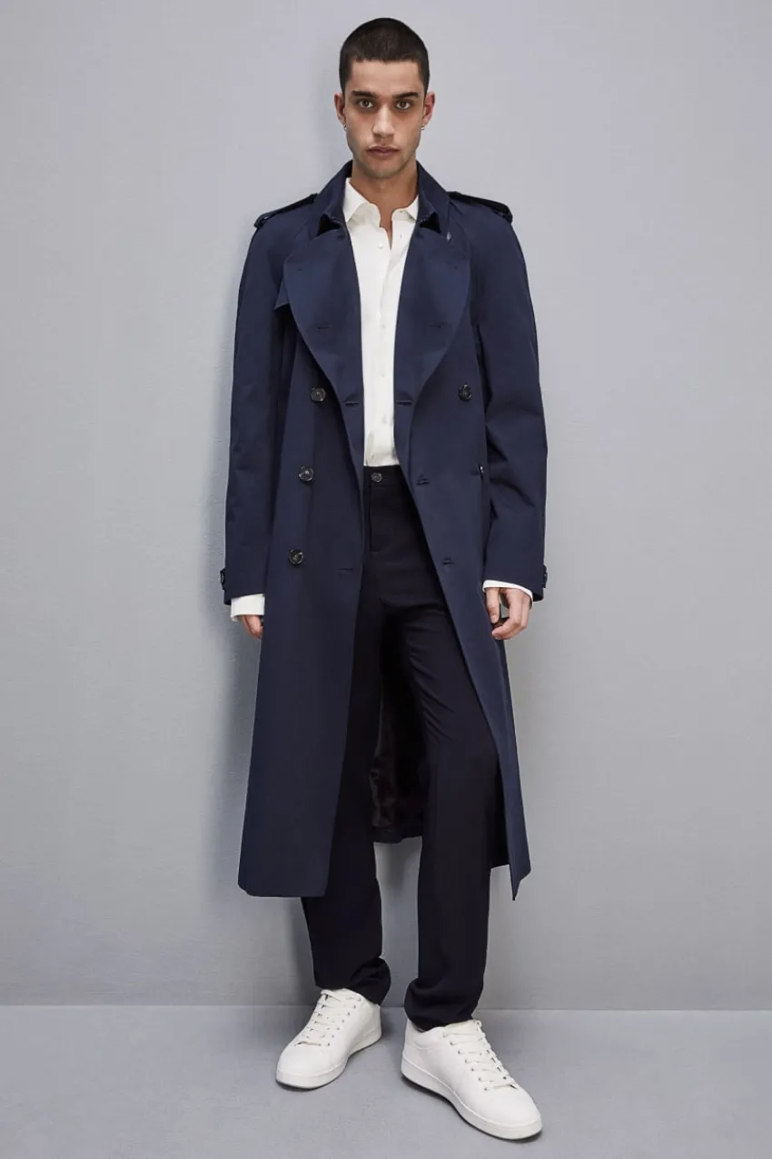 Herren Patrizia Pepe Hosen<Klassische Hose aus Viskose-Twill