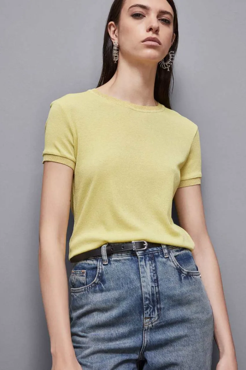 Patrizia Pepe Pullover<Kurzärmeliger Pullover Essential