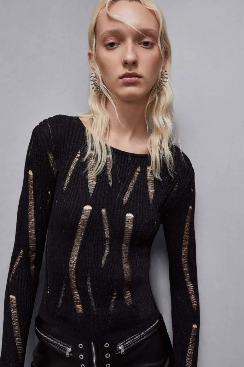 Patrizia Pepe Party Outfits | Pullover<Langärmeliger Pullover Essential