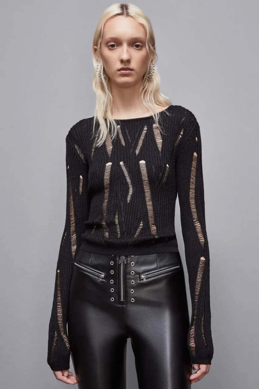 Patrizia Pepe Party Outfits | Pullover<Langärmeliger Pullover Essential