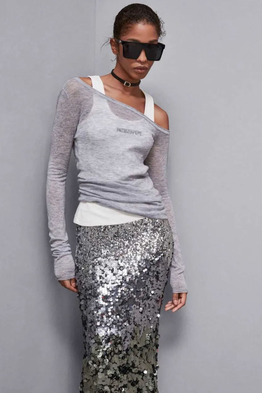 Patrizia Pepe Pullover<Langärmeliger Wollpullover