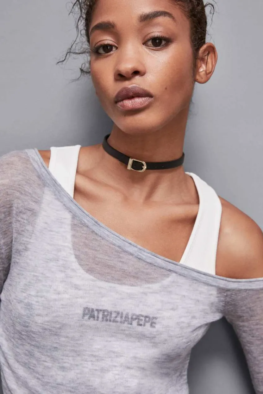 Patrizia Pepe Pullover<Langärmeliger Wollpullover