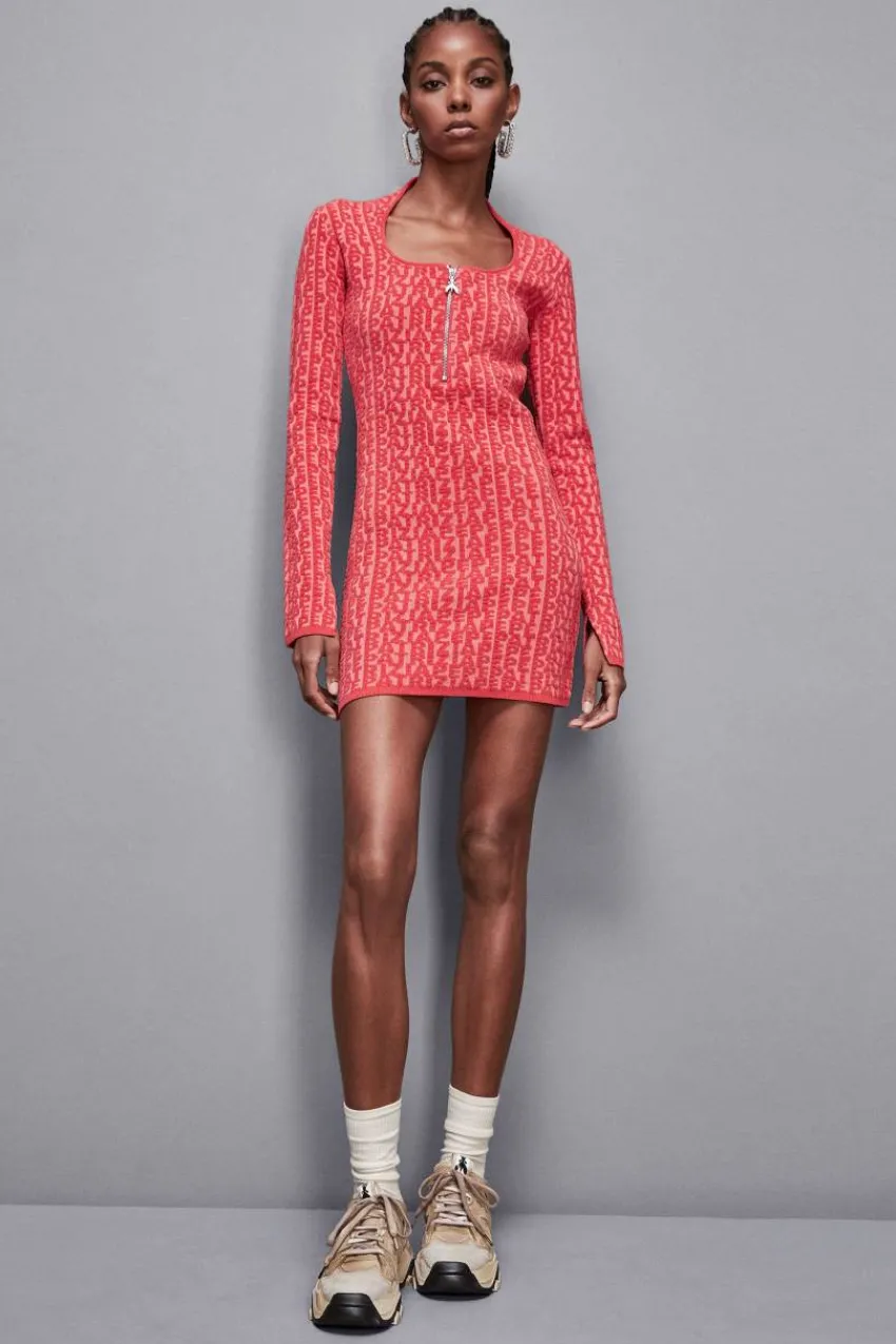 Patrizia Pepe Strick | Mini<Langärmeliges Minikleid