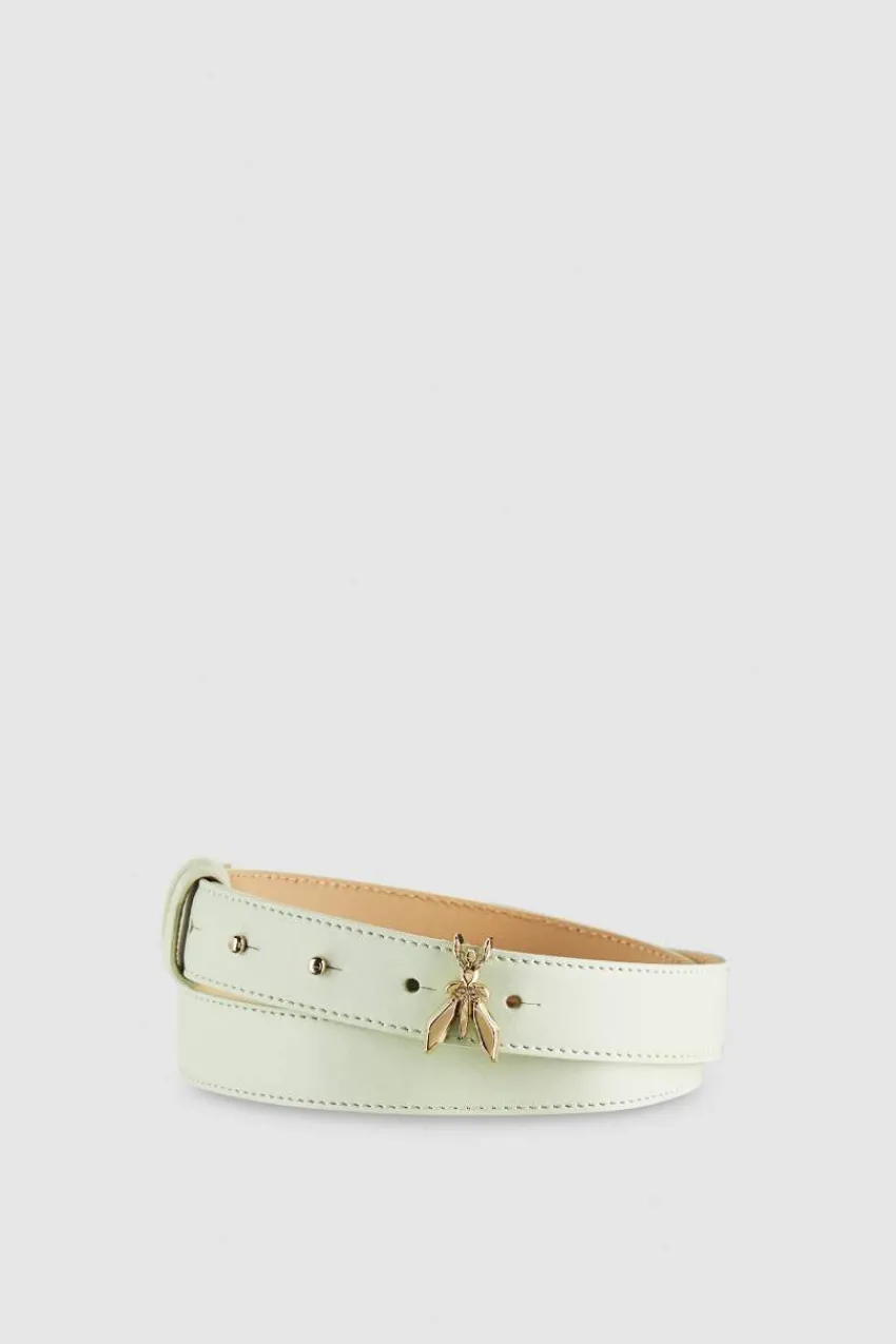 Patrizia Pepe Gürtel<Ledergürtel Low Waist aus laminiertem Leder