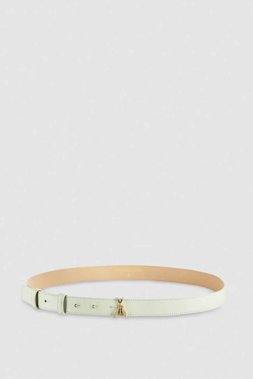 Patrizia Pepe Gürtel<Ledergürtel Low Waist aus laminiertem Leder