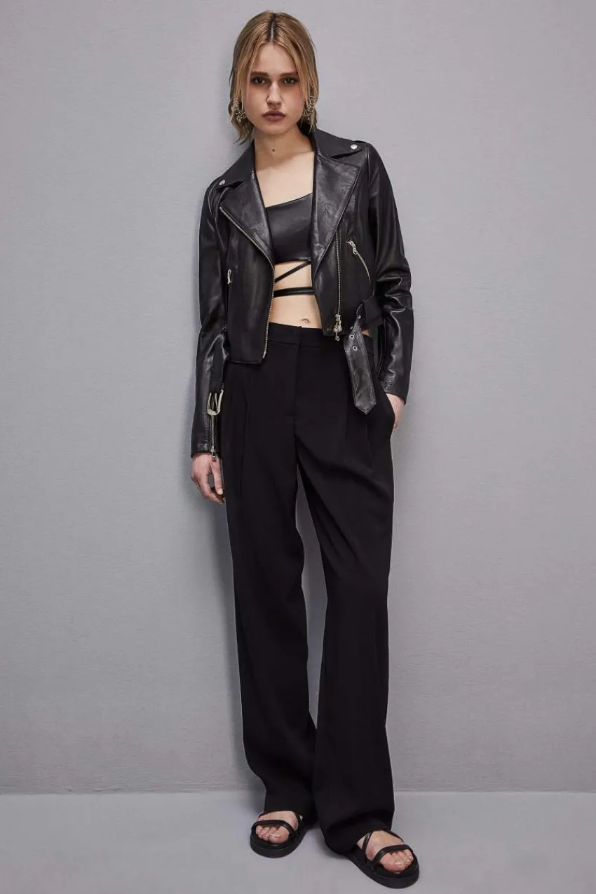 Patrizia Pepe Lederjacken<Lederjacke im Bikerstil