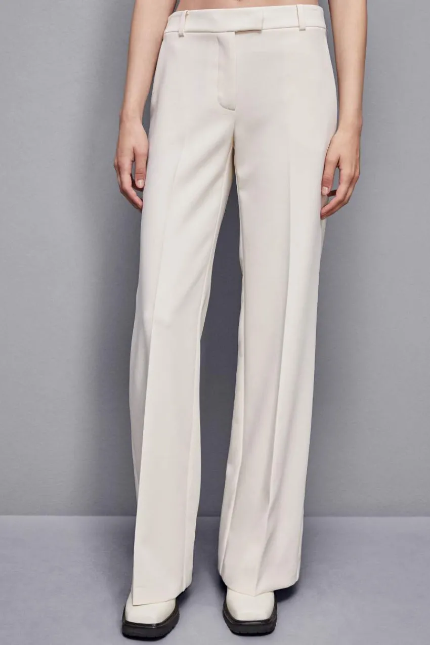 Patrizia Pepe Party Outfits | Abschlussfeier Outfits<Low-waist Hose aus Twill