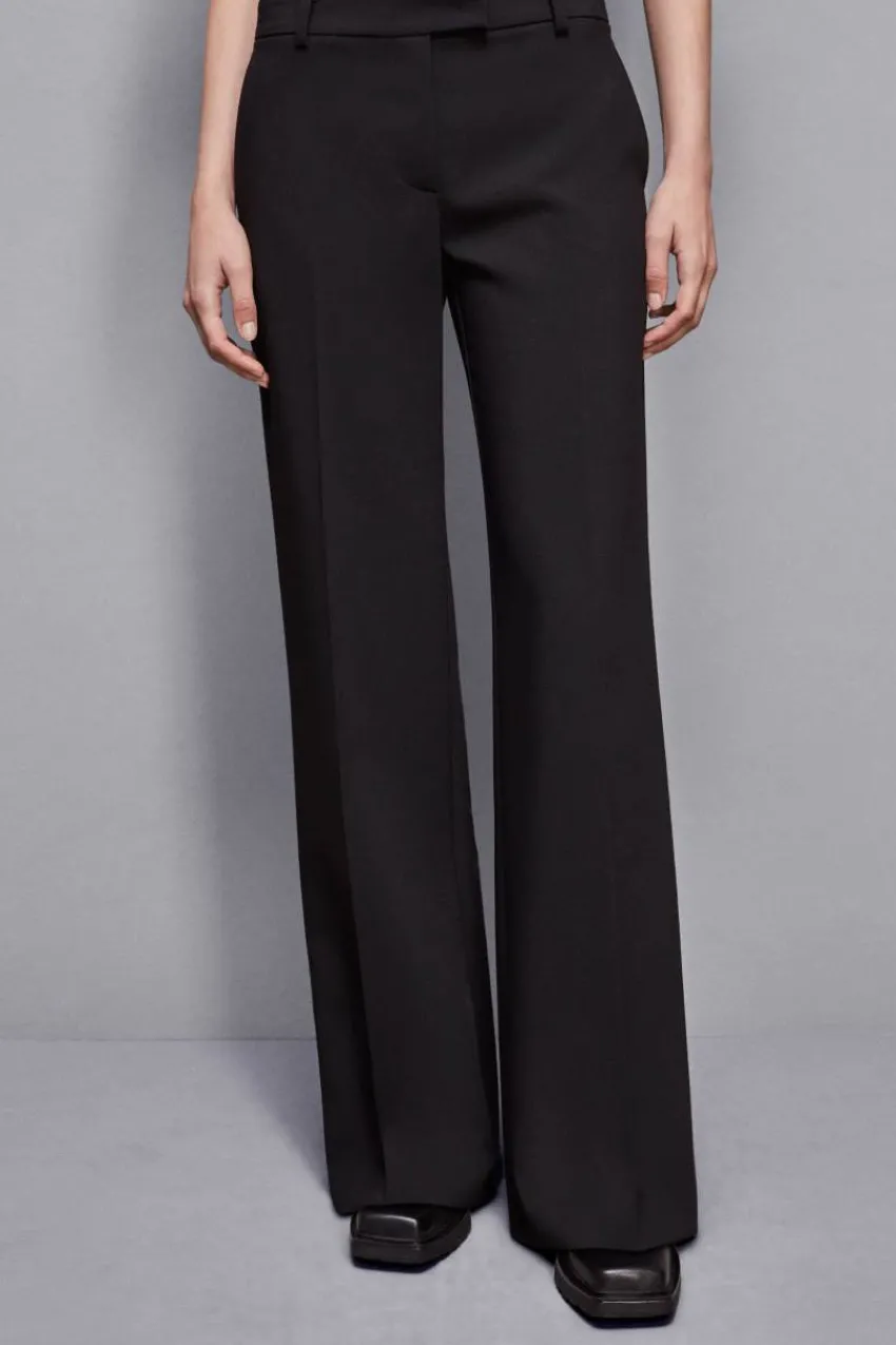 Patrizia Pepe Palazzohosen | Anzüge<Low-waist Hose aus Twill