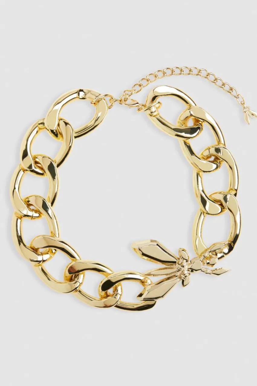 Patrizia Pepe Party Outfits | Halsketten<Maxi Chain Kettenring-Halskette