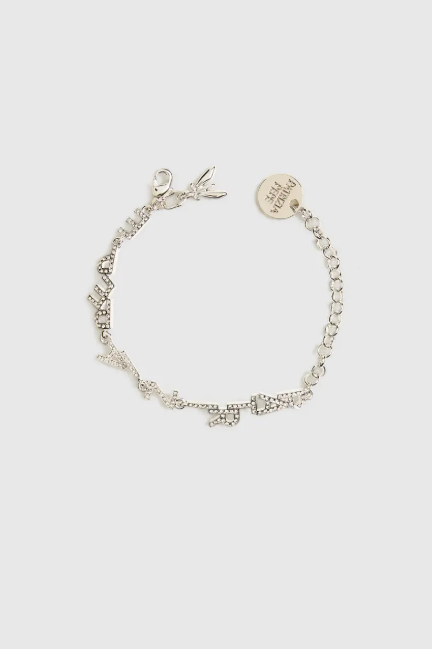 Patrizia Pepe Armbänder<Messingarmband mit Strasssteinen