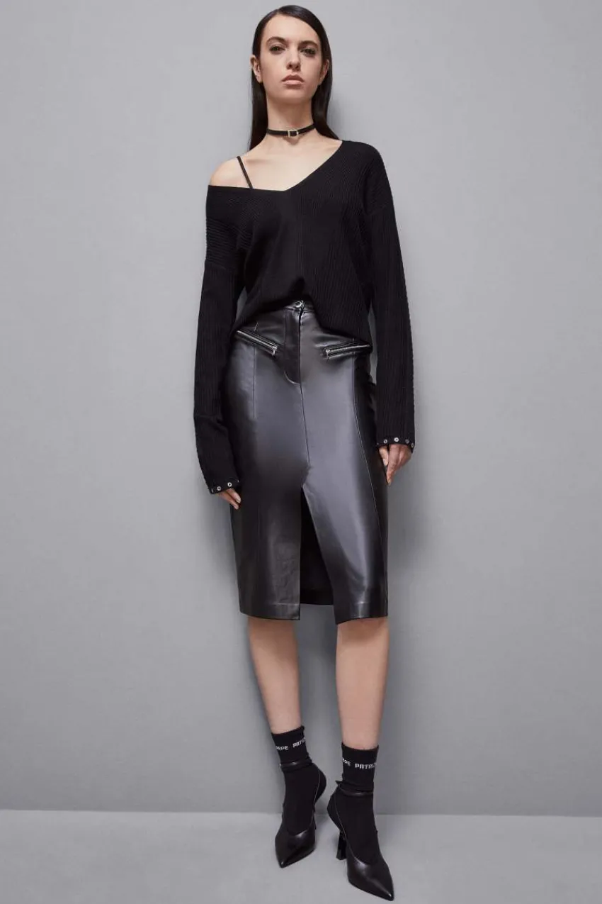 Patrizia Pepe Midiröcke<Midirock mit hoher Taille