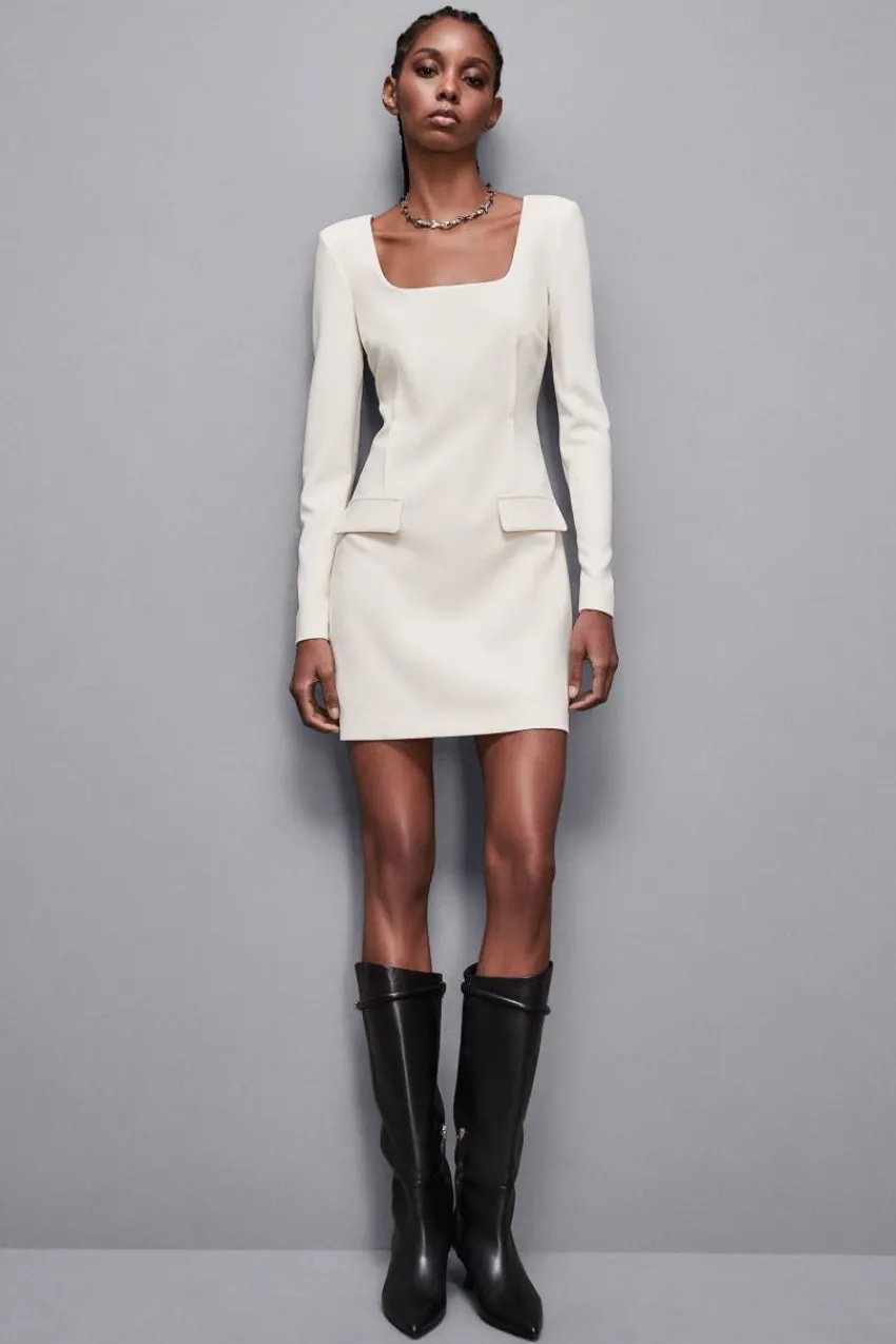 Patrizia Pepe Mini<Minikleid Slim fit aus Twill