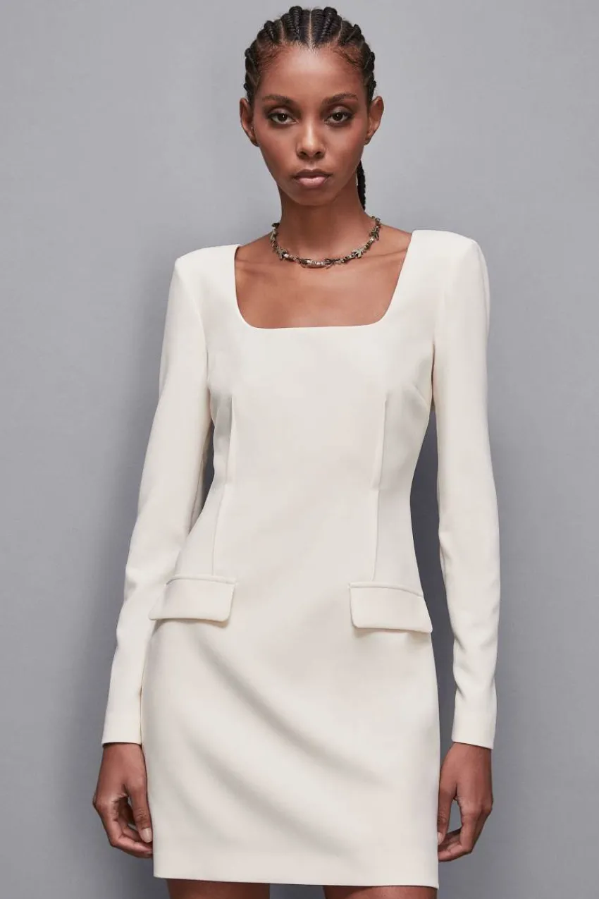 Patrizia Pepe Mini<Minikleid Slim fit aus Twill