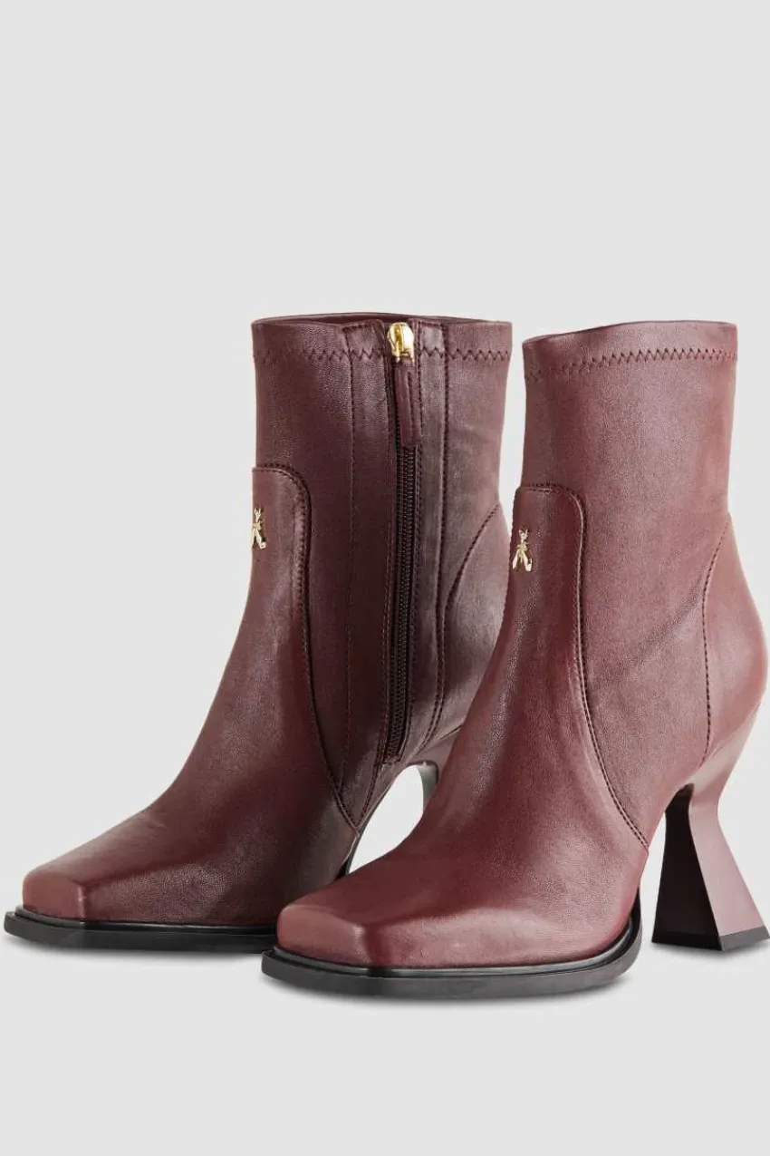 Patrizia Pepe Stiefel<Nappaleder-Stiefeletten mit Absatz