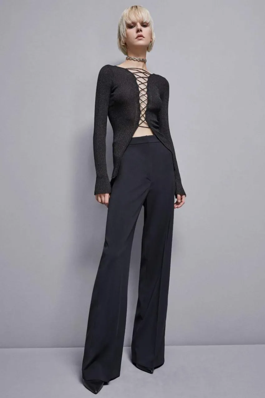 Patrizia Pepe Party Outfits | Palazzohosen<Palazzo-Hose aus Krepp Essential