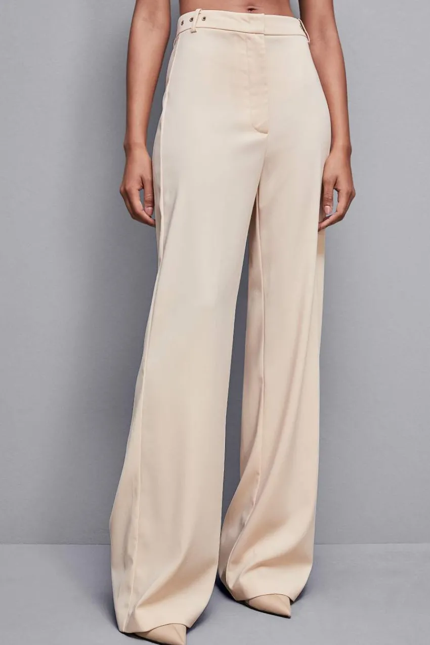 Patrizia Pepe Abschlussfeier Outfits | Festlich & Cocktail<Palazzo-Hose aus Krepp Essential