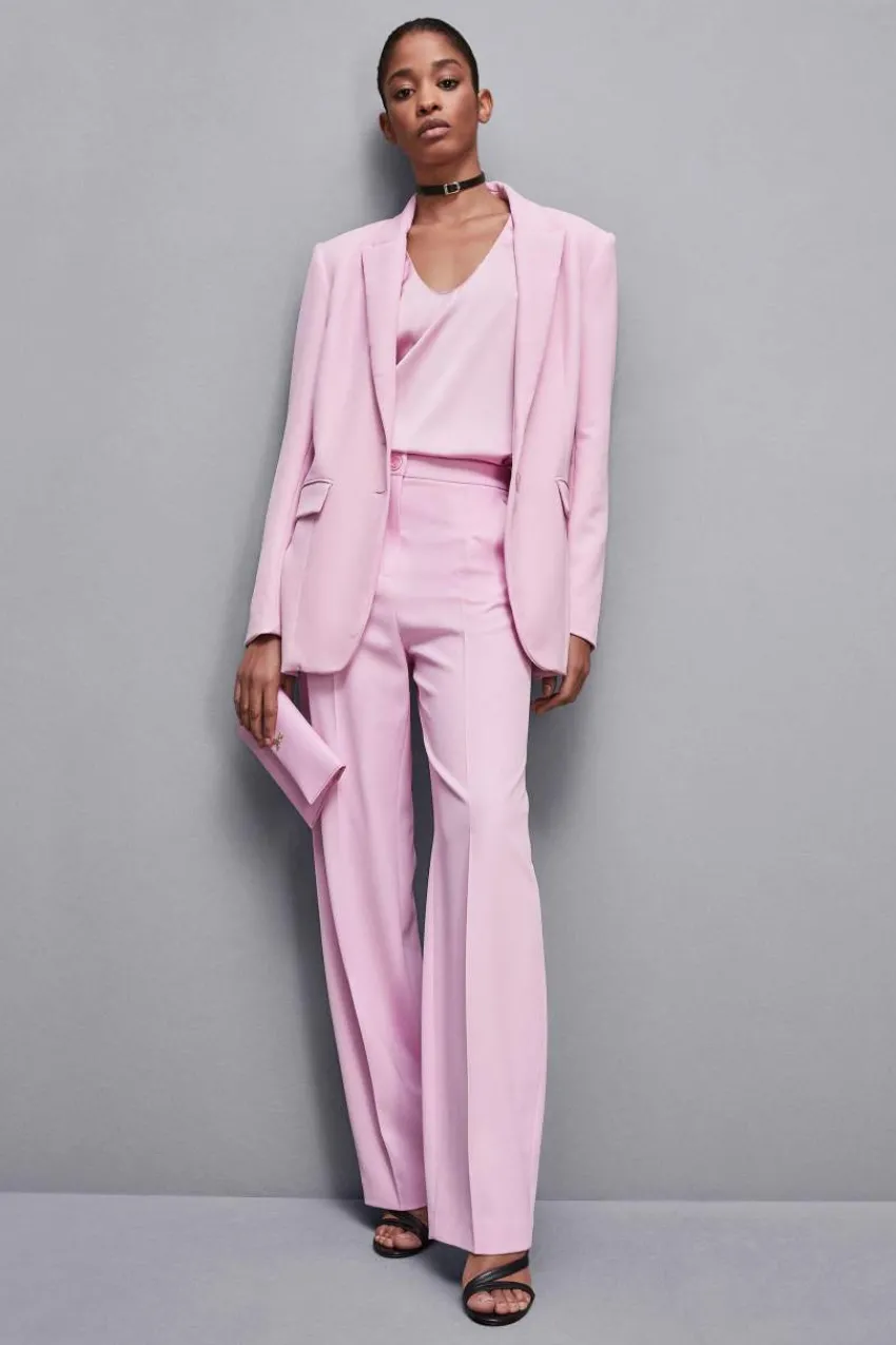 Patrizia Pepe Abschlussfeier Outfits | Straight Cut<Plissee-Hose aus Stretch-Stoff